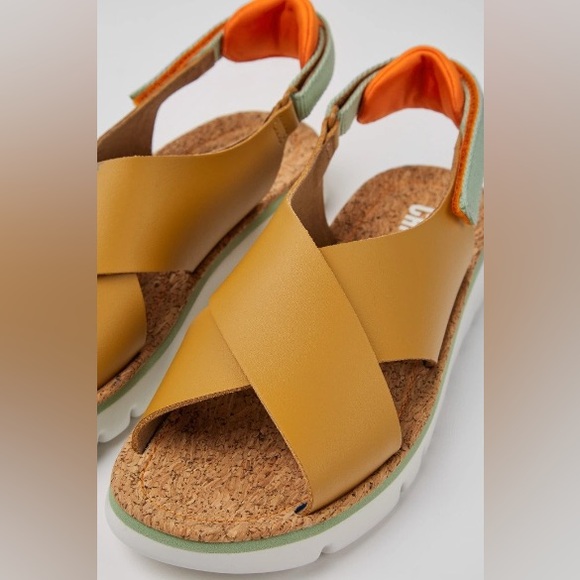Camper Shoes - Camper Yellow and Orange Women's Sandals